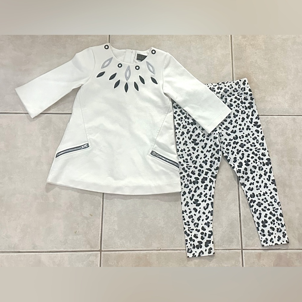 Sweet Little Girls Designer 3T Outfit NWOT